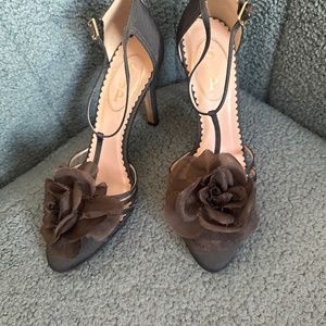 Sarah Jessica Parker SJP Flower Heels